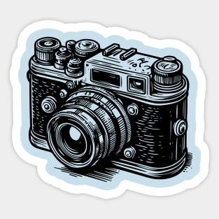 Retro Camera Sticker